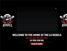 Tablet Screenshot of lvrebelsbaseball.com